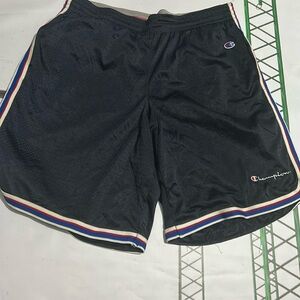 Champions men’s navy short pockets jersey Sz large